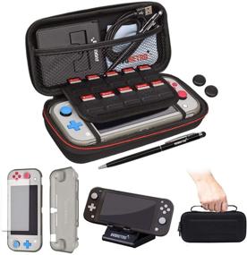 img 4 attached to Ultimate EVORETRO Switch Lite Accessories Bundle: Nintendo Switch Lite Case, Nintendo Switch Accessories, and More for Enhanced Gaming Experience!
