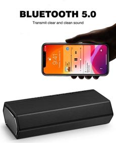 img 2 attached to ARISEN Wireless Indoor Bluetooth Speaker: HD Stereo Sound, 🔊 Bluetooth 5.0, 10H Playtime – Perfect for Home, Outdoors, and Travel