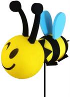 🐝 bee antenna ball topper - promotes a happy car logo