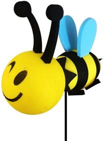 img 4 attached to 🐝 Bee Antenna Ball Topper - Promotes a Happy Car