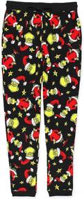 img 4 attached to Dr Seuss Grinch Holiday Jogger Men's Clothing