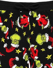 img 2 attached to Dr Seuss Grinch Holiday Jogger Men's Clothing