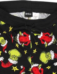 img 1 attached to Dr Seuss Grinch Holiday Jogger Men's Clothing