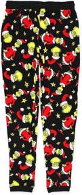 img 3 attached to Dr Seuss Grinch Holiday Jogger Men's Clothing