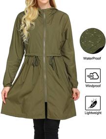 img 1 attached to Mofavor Lightweight Waterproof Raincoat XX Large