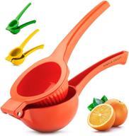 🍋 high-quality lemon squeezer - single bowl citrus juicer - convenient handheld manual juicer effortlessly saves time and effort | suitable for oranges логотип