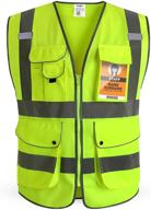 👷 high-visibility hphst reflective construction vest with multiple pockets логотип