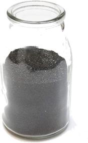 img 1 attached to 🖤 1lb DIY Crafts WGV Unity Colored Fine Sand: Vase Filler, Therapy Play, Planter Terrarium Centerpiece Design for Wedding Party, Home Office, Garden Décor - Black