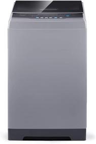img 4 attached to 🧺 COMFEE’ 1.6 Cu.ft Portable Washing Machine: Compact & Fully Automatic with 11lbs Capacity, 6 Wash Programs, Drain Pump - Ideal for Apartments, RV, Camping (Magnetic Gray)