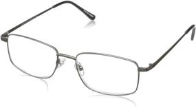 img 4 attached to 👓 Foster Grant Men's T10 Rectangular Reading Glasses: Enhanced Visual Clarity in Style