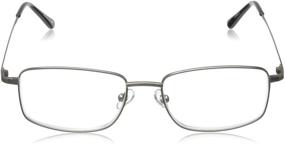 img 3 attached to 👓 Foster Grant Men's T10 Rectangular Reading Glasses: Enhanced Visual Clarity in Style