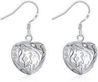 filigree sterling fashion earrings dangling logo