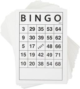 img 1 attached to Exciting Classic Bingo Game for All Ages - 180 Pack, Including 3 Sets of 60 Bingo Cards!