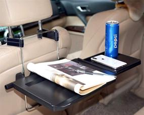 img 3 attached to 🍽️ Versatile ElfAnt Car Steering Wheel Seat Tray: Perfect for Writing, Laptop, Dining, Food, Drink & Work!