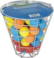 intech range bucket: 48 multi-color foam golf balls for optimal practice logo