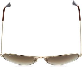 img 1 attached to Stylish Ray Ban Aviator Classic Crystal Gradient Sunglasses: Elevate Your Fashion Game