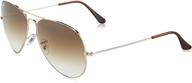 stylish ray ban aviator classic crystal gradient sunglasses: elevate your fashion game logo