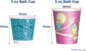 img 1 attached to Dixie Bath Cup Dispenser Combo Pack: 2-Pack of 1 Count, Assorted Colors