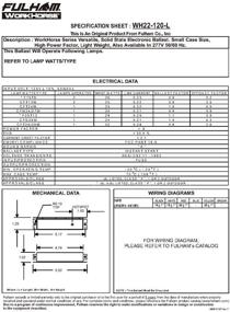 img 2 attached to Fulham WH22 120 L Workhorse Адаптируемый балласт