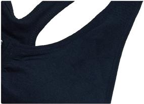 img 2 attached to Ohlyah Womens Zipper Closure Racerback Women's Clothing and Lingerie, Sleep & Lounge