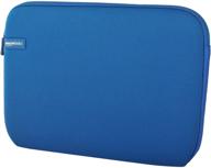 premium protection for your 11.6-inch laptop: amazon basics blue laptop sleeve with zipper logo