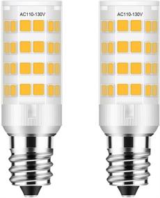 img 4 attached to 💡 5W Warm White 2700K C7 LED Light Bulb with E12 Base - Equivalent to 40W Incandescent Bulbs, 110V-120V