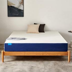 img 3 attached to JINGWEI 10-Inch Gel Infused Memory Foam Mattress - Full Size, Boxed and Shipped, Premium Quality Bed Mattress with Breathable Soft Cover - Medium Firm Feel and Excellent Motion Isolation