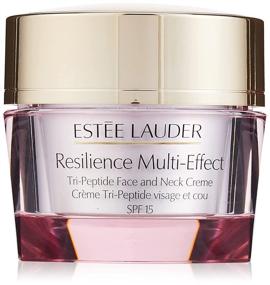 img 4 attached to 🌟 Увлажняющий крем Estee Lauder Resilience Multi-Effect Tri-Peptide для лица и шеи с SPF 15 - для нормальной/комбинированной кожи, 1,7 унции / 50 мл