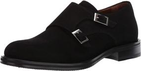 img 4 attached to Aquatalia Gavin Suede Monk Strap Loafer: Elegant and Versatile Footwear for a Timeless Style