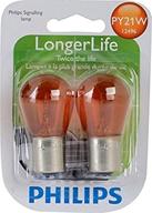 💡 лампы longerlife: philips 12496 - набор из 2 штук для продленного срока службы логотип