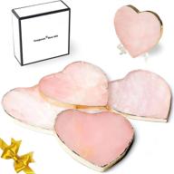 valentine's gemstone coasters - exquisite crystal coasters for achieving your goals логотип