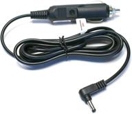 🔌 edo технологии 6,5 фута dc автомобильный зарядный кабель для sylvania портативный одинарный или двойной экран dvd-плеер (7", 9", 10") логотип