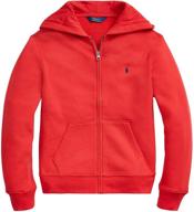 👕 polo ralph lauren hoodie in medium boys' size - fashionable hoodies & sweatshirts logo