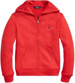 img 2 attached to 👕 Polo Ralph Lauren Hoodie in Medium Boys' Size - Fashionable Hoodies & Sweatshirts