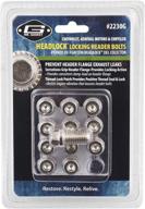 🔒 enhanced seo: mr. gasket 2230g headlock locking header bolt set (12-piece) logo