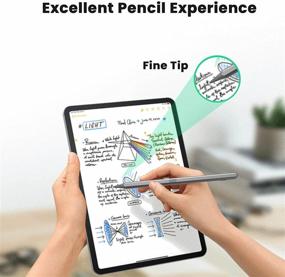 img 2 attached to 🖊️ Stylus Pencil for iPad Pro 5th/11th Gen 2021, iPad Pro 4th/3rd Gen, iPad 9th/8th/7th/6th Gen, iPad Air 4th/3rd Gen | Compatible with Apple iPads 2018-2021 | Tilt Creative