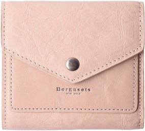 img 4 attached to Leather Wallet Blocking Womens Pink Women's Handbags & Wallets and Wallets