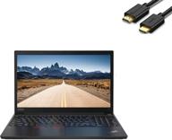 2020 lenovo thinkpad e15 15.6" fhd business laptop (intel 10th gen quad core i5-10210u, 16gb ddr4 ram, 512gb pcie ssd), windows 10 pro + hdmi cable logo