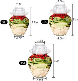 img 1 attached to WWahuayuan Traditional Fermenting Airlock Fermented