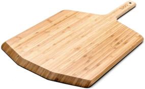 img 3 attached to 🍕 Premium Ooni 14” Bamboo Pizza Peel - Versatile Lightweight Pizza Paddle and Serving Board - Outdoor Oven Accessories you need