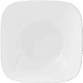 img 3 attached to Classic Corelle Square White 1 Quart 2 Piece Set: Durable and Elegant Design