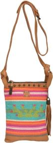 img 1 attached to STS Ranchwear Classic Crossbody Cowhide