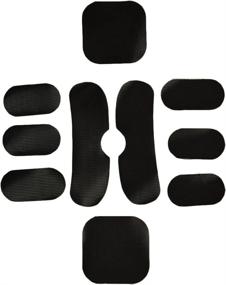 img 2 attached to 🎯 Universal Tactical Helmet Accessories - Jadedragon EVA Pads Set of 19pcs for Fast/ACH/MICH/Motorcycle Helmets