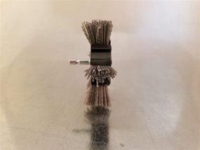 img 3 attached to 🪡 Nyalox Flap Brush 4-Inch Grey 80 Grit: Dico 541-776-4