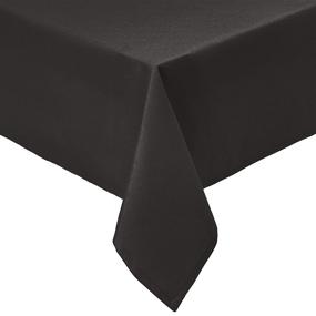 img 4 attached to 🌟 High-Quality Polyester Tablecloth by Amazon Basics - Ideal for Food Service Equipment & Supplies, Easily Washable