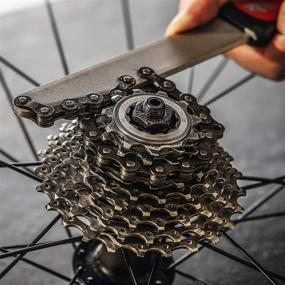 img 2 attached to 🚲 BIKEHAND Bicycle Tool Kit: Shimano Freewheel Cassette Turner, Rotor Lockring Removal, Chain Whip - Efficient Bike Maintenance Essential