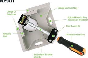 img 3 attached to 🔧 Kybic Corner Clamps: The Perfect Woodworking Tools for Precise Angled Joinery