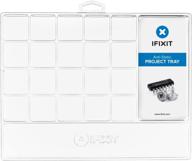 🧩 efficient organization with ifixit anti-static project tray: small parts and screws holder logo