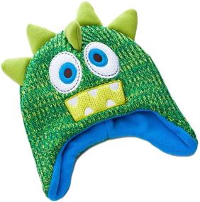 img 1 attached to 🧣 Winter Earflap Monster Boys' Accessories and Cold Weather - Newfancy Toddler