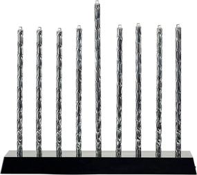 img 4 attached to 🕎 Experience Brilliant Illumination with the Rite Lite Diamond Cut LED 10.50" Electric Menorah: Choose from Exciting Lighting Options for Hannukah